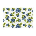 thumbnail image 1 of Non Slip Door Mat, Blueberry leaf design Fast Drying Bath Tub Mats, Absorbent Bathroom Rugs Entrance Welcome Mat, Bath MatS for Tub, Floor, Home, Kitchen, Hotel,16x24in, 1 of 6