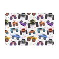 thumbnail image 1 of Non Slip Door Mat, Cartoon Monster Trucks1 Fast Drying Bath Tub Mats, Absorbent Bathroom Rugs Entrance Welcome Mat, Bath MatS for Tub, Floor, Home, Kitchen, Hotel,16x24in, 1 of 6