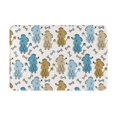 thumbnail image 1 of Non Slip Door Mat, Classic Cute Poodle Dog Funny Fast Drying Bath Tub Mats, Absorbent Bathroom Rugs Entrance Welcome Mat, Bath MatS for Tub, Floor, Home, Kitchen, Hotel,16x24in, 1 of 6