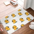 thumbnail image 1 of Non Slip Door Mat, Cute Duck With Headphone Fast Drying Bath Tub Mats, Absorbent Bathroom Rugs Entrance Welcome Mat, Bath MatS for Tub, Floor, Home, Kitchen, Hotel,16x24in, 1 of 7