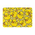 thumbnail image 1 of Non Slip Door Mat, Ducky Cartoon Animal Yellow Fast Drying Bath Tub Mats, Absorbent Bathroom Rugs Entrance Welcome Mat, Bath MatS for Tub, Floor, Home, Kitchen, Hotel,16x24in, 1 of 6