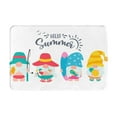 thumbnail image 1 of Non Slip Door Mat, Gnomes Summer Fast Drying Bath Tub Mats, Absorbent Bathroom Rugs Entrance Welcome Mat, Bath MatS for Tub, Floor, Home, Kitchen, Hotel,16x24in, 1 of 6