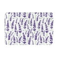 thumbnail image 1 of Non Slip Door Mat, Lavender Flowers Purple Fast Drying Bath Tub Mats, Absorbent Bathroom Rugs Entrance Welcome Mat, Bath MatS for Tub, Floor, Home, Kitchen, Hotel,16x24in, 1 of 6