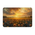 thumbnail image 1 of Non Slip Door Mat, Sunflower Sunset Rainfall Fast Drying Bath Tub Mats, Absorbent Bathroom Rugs Entrance Welcome Mat, Bath MatS for Tub, Floor, Home, Kitchen, Hotel,16x24in, 1 of 6