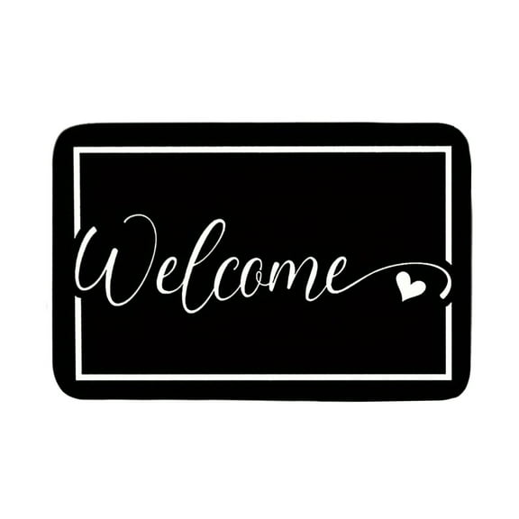 Non-Slip Doormat Non-Slip Entrance Doormat 60x90cm Polyester Floor Mat for Home and Office, Thickened Dirt Resistant Mat with Safe Base, Easy Clean Decor for Kitchen Doorway Entrance Mat