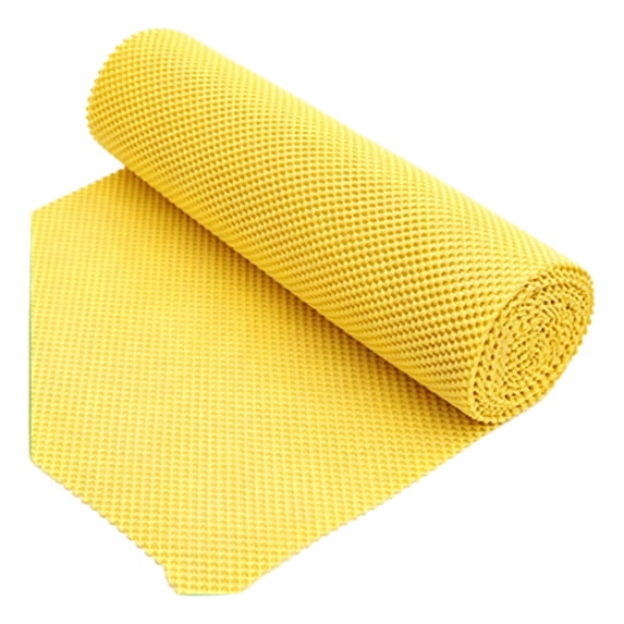 Non Slip Drawer Liner, Cabinet Shelf Liner Roll with Small Square Grid, Non Adhesive Waterproof Shelf Liner Cut to Size for Kitchen Cabinets, Bathroom Drawers and Home Organization