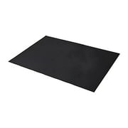Non-Slip Durable Rubber Floor Mat for Home Gym, Garage, or Workshop Heavy Duty 3ft x 4ft Black Protective Mat