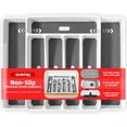 thumbnail image 1 of Non-Slip Expandable Silverware Drawer Organizer,7 Compartment Tasteless Large Capacity Thick Plastic Flatware Divider for Silverware, Stationery, Cosmetics – Minimalist Design and Premium Feel, 1 of 3