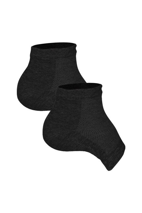 Non Slip Extra Padded Invisible Foot Cushion Sleeves, Thick Shock Absorbent Hidden No Show Sock Pads, Breathable Stretch Shoe Inner Liners for Flat Shoes Loafers and Long Time Walking Use