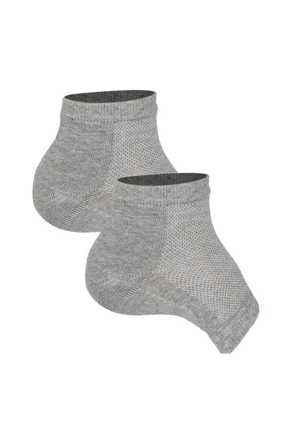 Non Slip Extra Padded Invisible Foot Cushion Sleeves, Thick Shock Absorbent Hidden No Show Sock Pads, Breathable Stretch Shoe Inner Liners for Flat Shoes Loafers and Long Time Walking Use