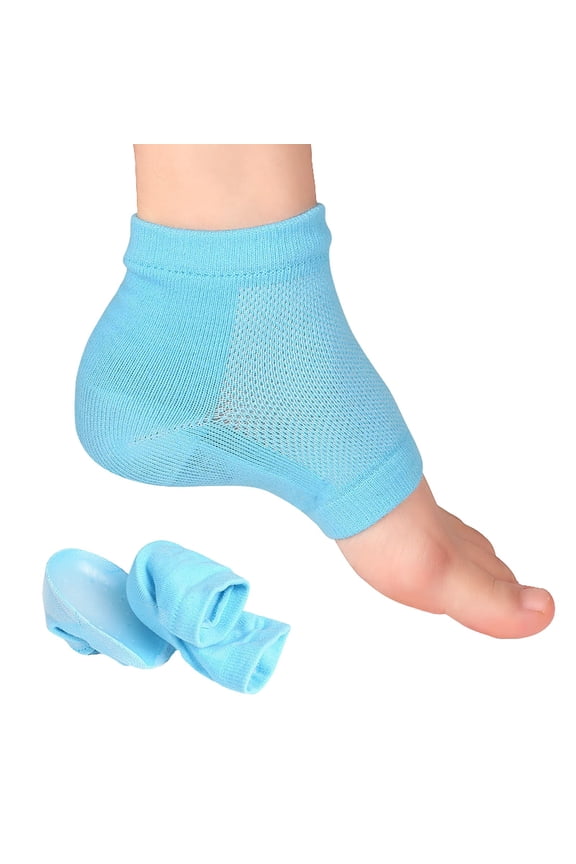 Non Slip Extra Padded Invisible Foot Cushion Sleeves, Thick Shock Absorbent Hidden No Show Sock Pads, Breathable Stretch Shoe Inner Liners for Flat Shoes Loafers and Long Time Walking Use
