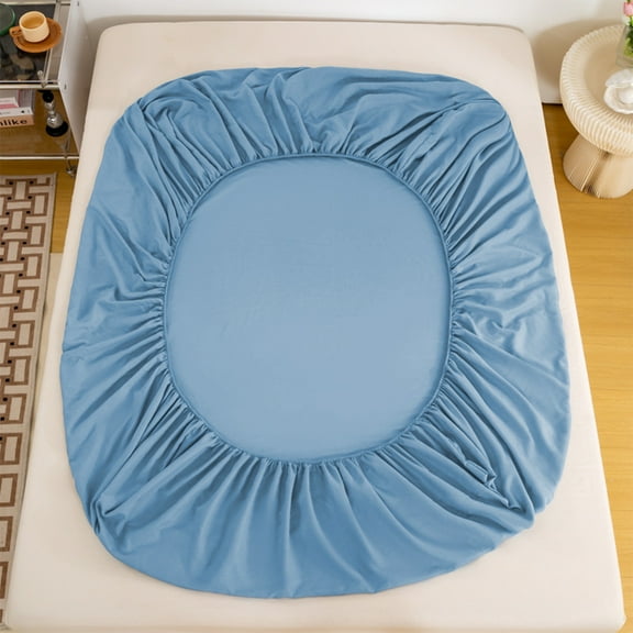 Non-Slip Fitted Mattress Cover, Full Encasement Bed Protector, Fixed Sheet for Bedroom Home Use