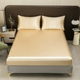 thumbnail image 1 of Non-Slip Fitted Sheet Mattress Protector Cover for Full Size Bed, Secure Fit and Water-Resistant, 1 of 6