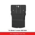 thumbnail image 1 of Non - Slip Floor Mats Integrated Trunk Pad For Tesla Model Y Juniper 2025 2026 TPE Odorless Scratch - Resistant Cargo Liner Durable Backrest Cushion, 1 of 29