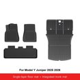 thumbnail image 1 of Non - Slip Floor Mats Integrated Trunk Pad For Tesla Model Y Juniper 2025 2026 TPE Odorless Scratch - Resistant Cargo Liner Durable Backrest Cushion, 1 of 29