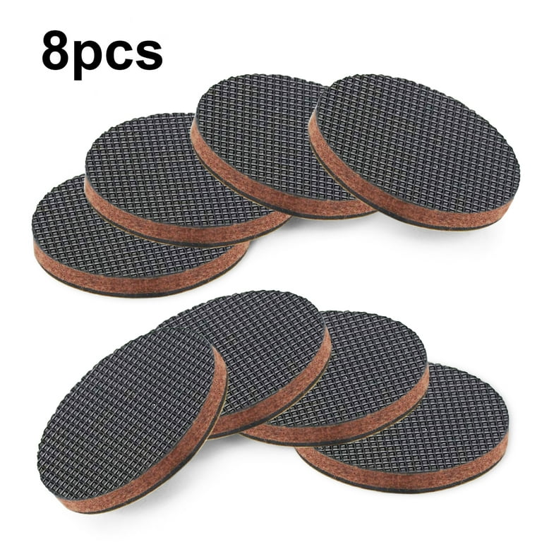 Non Slip Furniture Grippers – Premium 8 pcs 2” Furniture Pads! Best  SelfAdhesive Rubber Feet for Furniture Feet – Ideal Non Skid Furniture  Floor