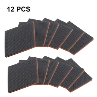 Non Slip Furniture Pads Premium 24 Pcs 3 Furniture Pad! Best Furniture Grippers - Selfadhesive Rubber Feet Couch Stoppers Ideal Furniture Floor