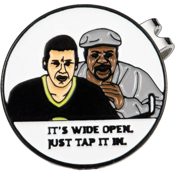 Non-Slip Golf Ball Marker - Strong Magnetic Hold for Any Hat or Visor