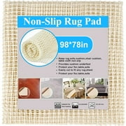 Non-Slip Gripper Mat Floor Protector Rug Pad, 7 x 8 ft