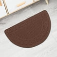 thumbnail image 1 of Non-Slip Half Moon Kitchen Rug, Absorbent Semicircular Entrance Door Mat, Machine Washable Floor Carpet for Indoor, 24.8x15.7 Inch, 1 of 6