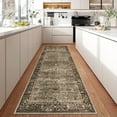 thumbnail image 1 of Non Slip Hallway Runner Rug 2x6 Washable Kitchen Rugs Boho Floor Rug with Rubber Backing Non Shedding Soft Carpet Runners for Bedroom Entryway Laundry Bathroom, 1 of 10