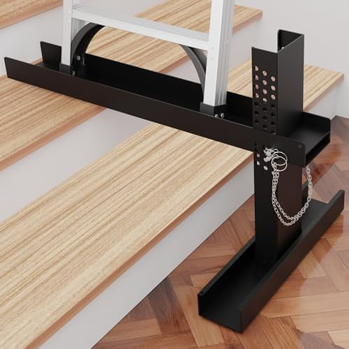 Non-Slip Heavy Duty  Leveler for Stairs - Adjustable  Base Extender, 12"-18" Leg Leveler for Single/Extension Ladders$$Tools