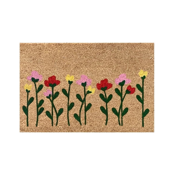 Non-Slip Indoor Outdoor Doormat with Anti-Skid Backing for Entryway, Patio, and Front Door Decoration