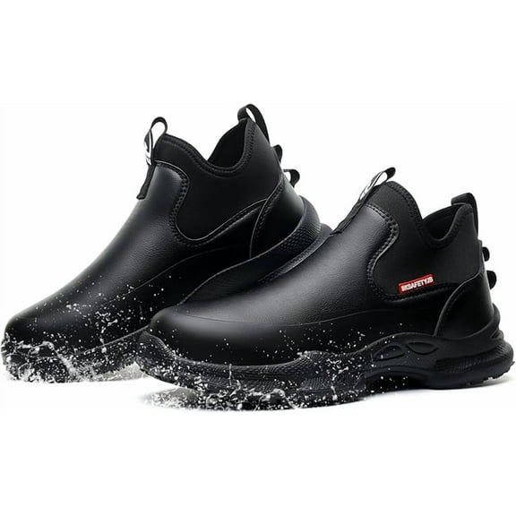 Non Slip Kitchen Chef Shoes Waterproof Lightweight Nursing Garden Leather Work Clogs