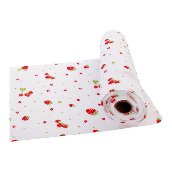 Non-Slip Kitchen Drawer Mat Roll - Moisture-Absorbing, Oil-Resistant Shelf Underlay for Cabinets and Cupboards (300 x 3000 mm)