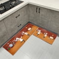 thumbnail image 1 of Non Slip Kitchen Mat Rugs Set 2 Pieces,Non Skid Washable Kitchen Rugs and Mats, Comfort Standing Mats for Home Kitchen Entrance Door Mat (17"*29"+17"*47", Chef), 1 of 6