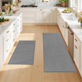 thumbnail image 1 of Non Slip Kitchen Rugs Sets of 2, Machine Washable Kitchen Mats for Floor with Rubber Backing, Quick Dry Absorbent Durable Soft, 1 of 5