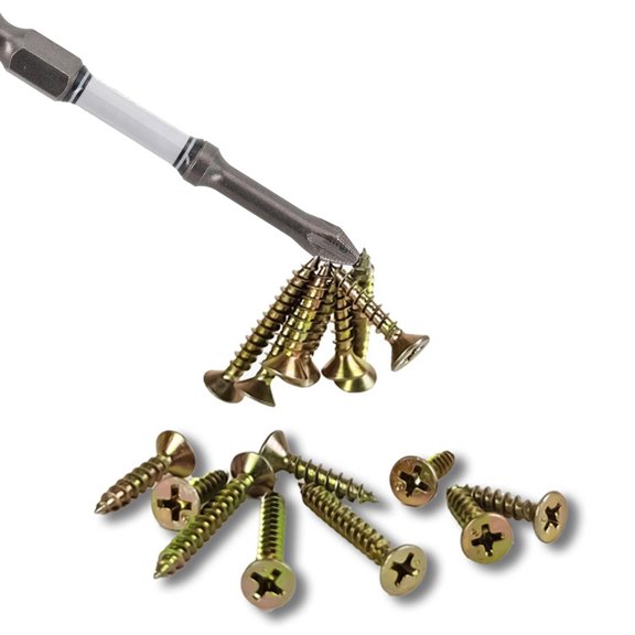 Non-Slip Magnetic Cross Head Electric Driver Screw Bit Set High Hardness Screwdriver Drill Bits 50Mm 65Mm 75Mm 100Mm 150Mm 65Mm Fangkenuo