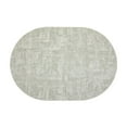 thumbnail image 1 of Non Slip Mat Leather Oval Oil Proof Heat Insulation Dining Table Placemats for Western Food Home Decor, 1 of 6
