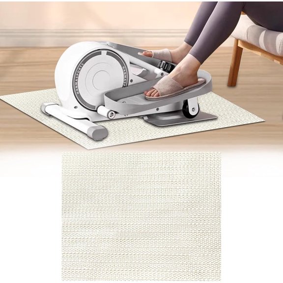 Non-Slip Mat, Perfect for Under Desk Elliptical Peddler Foot & Leg Pedal Trainer for Senior Fitness Home Sport Accessories, Enhanced Stability & Floor Protection
