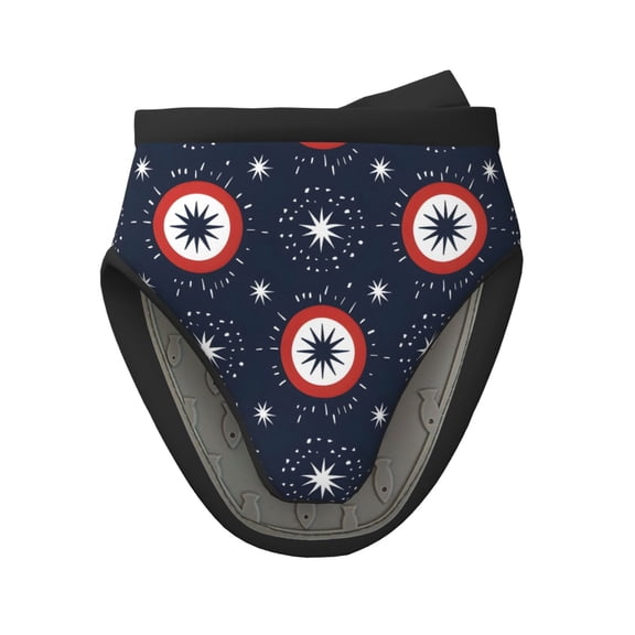 Non-Slip Mini Oven Mitts With Duck Beak Design Are Easy To Take Off And Wear And Easy To Hang For Oven Pot Tripod Barbecue Casserole Independence Day Theme Star (4) 1 Pc