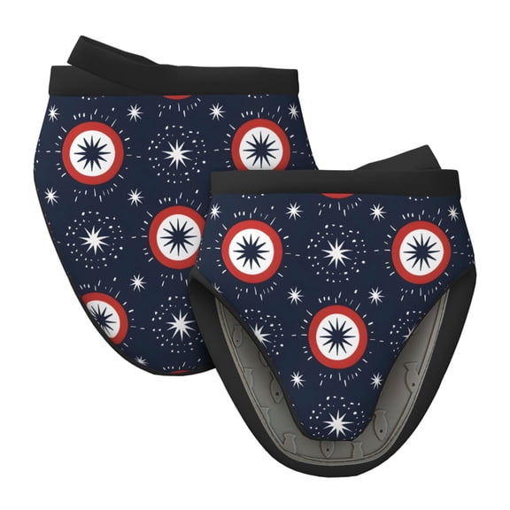 Non-Slip Mini Oven Mitts With Duck Beak Design Are Easy To Take Off And Wear And Easy To Hang For Oven Pot Tripod Barbecue Casserole Independence Day Theme Star (4) 2pcs