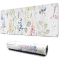 thumbnail image 1 of Non-Slip Mouse Pad - Mini Floral Flower Design, Perfect for Office, Home & Gaming, Smooth Surface, High Tracking Accuracy, Large 31.5x11.8 Inch - Enhance Your Work and Gaming Experience, 1 of 7