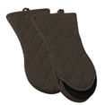 thumbnail image 1 of Non-Slip Oven Mitts, Heat Resistant Gloves Potholder for Cookware, 1 Pair, Brown, 1 of 8