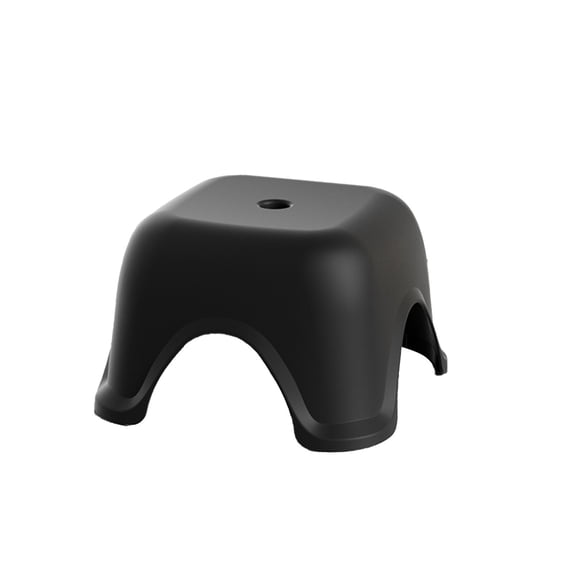 Non Slip PVC Step Stool for Bathroom and Toilet, Stable Plastic Footstool for Adults Footrest for Home Office Living and Safe Design