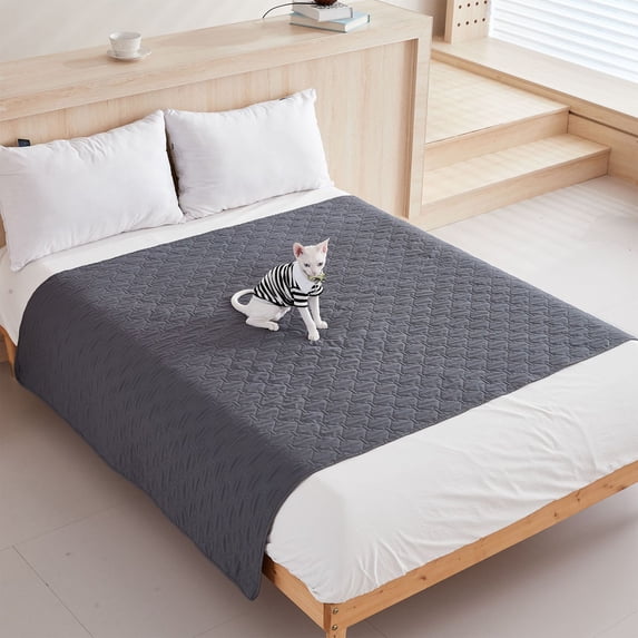 Non Slip Pet Blanket Dog Mattress Waterproof Couch Protector Washable Pet Bed Cover, Leakproof Tear Resistant Furniture Protection Easy Clean, for Sofa Bed Chair Indoor Home Pets
