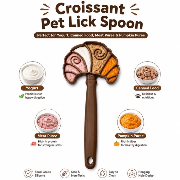 Non-Slip Pet Lick Mat Stick, Interactive Dog Training Toy, Easy Clean Feeding Tool for Daily Pet Bonding
