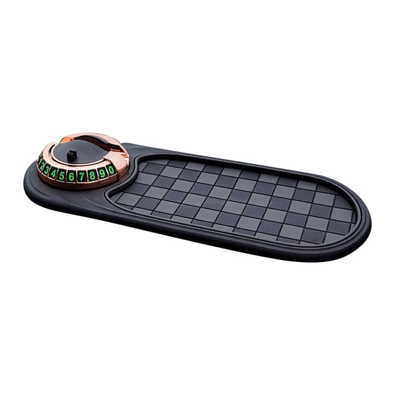 Non-Slip Phone Stand Mat, Multi-functional Car Phone Holder, Anti-Skid Dashboard Pad, Desktop Mobile Bracket for Secure Viewing