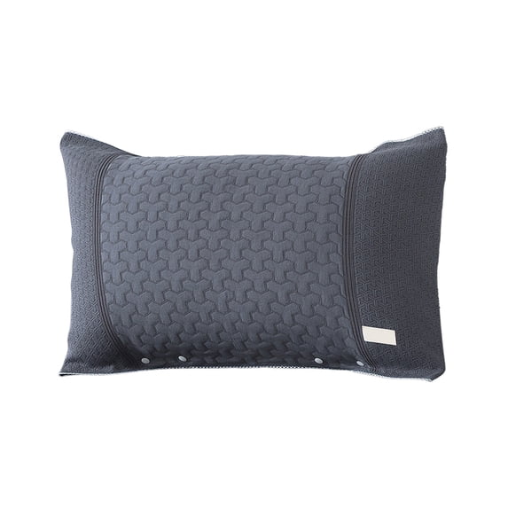Non-Slip Pillowcase with Secure Button Closure – Breathable, Comfortable, Easy Care Pillow Cover for a Tidy Bedroom and Restful Sleep