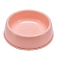 thumbnail image 1 of Non-Slip Plastic Pet Food Bowl, 1PC Pink Cervical Spine Protection, For Cats Dogs Feeding, Durable Fashion(S), 1 of 3
