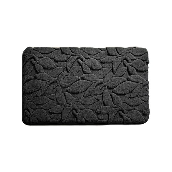 Non Slip Polyester Carpet For Bathroom And Entryway Absorbent Floor Mat With Quick Dry Backing Washable And Durable Design For Bedroom Hallway And Living Areas
