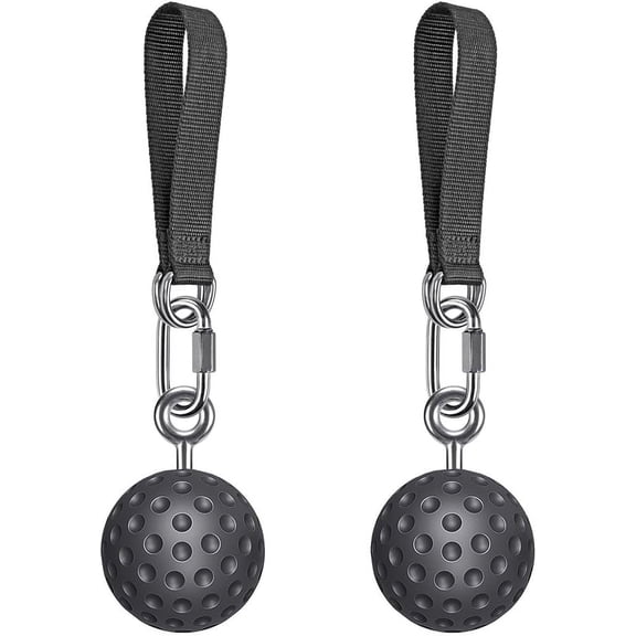 Non-Slip Pull Up Power Balls, Rock Climbing Grips for Strength Training, Forearm and Hand Exerciser for Chin Up Bar, Kettlebell, Barbell, Resistance Band Handles, Home Gym Workout Equipment