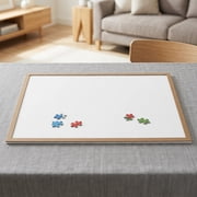WHAMVOX Foldable Puzzle Mat with Frame, Non- Puzzle Game Board Organizer and Storage Solution, 1 Set