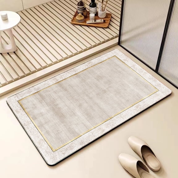 Non Slip Quick Dry bathroom mat,super absorbent bath mat thin bath mats for bathroom,rubber bathroom mat Bath Rugs,Fast Drying shower mats for bathroom floor,Washable Bathtub mat
