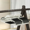 thumbnail image 1 of Non-Slip Reinforced Steel Core Clothes Hanger – Household Space-Saving Closet Organizer (Dry/Wet Use, Shoulder-Friendly No Bumps, 360° Rotating Hook, Heavy Coat/Jacket Hanger, Multi-Color), 1 of 9