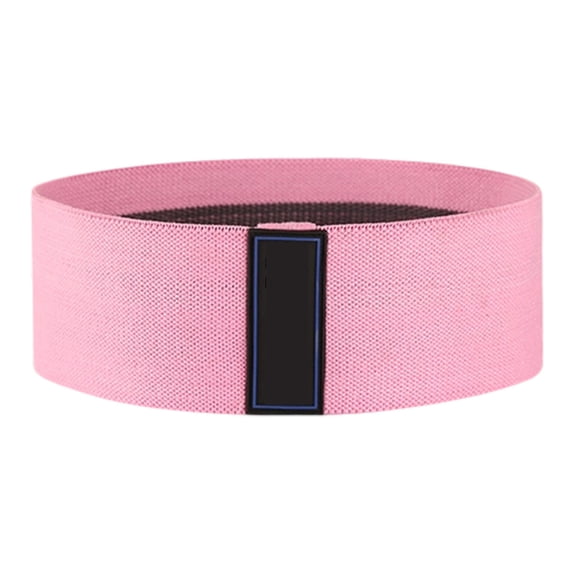 Non-Slip Resistance Bands for Legs & Butt - Set of 3 Fabric Booty Bands - Hip & Thigh Exercise Bands for Yoga, Pilates & Home Workouts ( Pink )